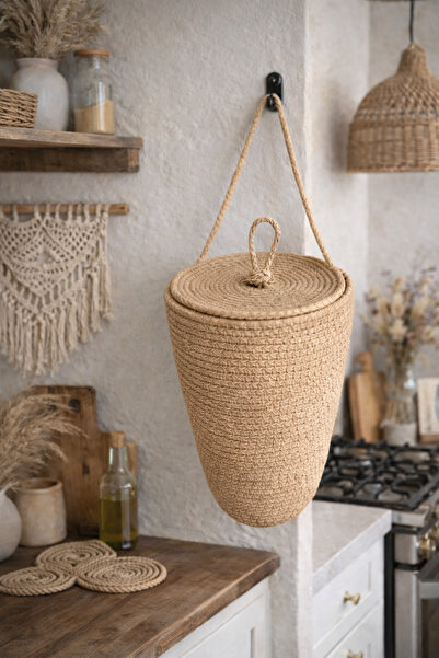 EGE ÖRGÜM Poşetlik Dekoratif Poşet Düzenleyici 30x20 Cm