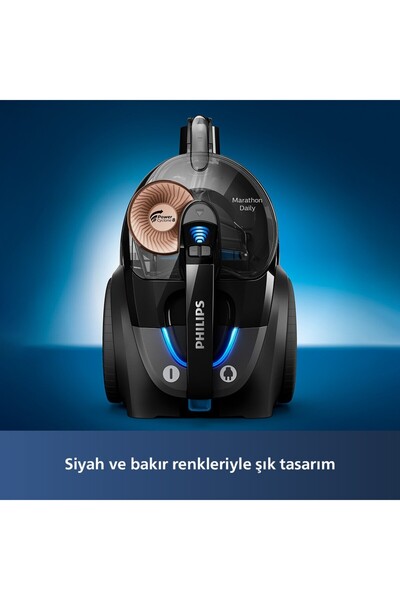 Philips YENİ SERİ , XB7150 Marathon Daily Torbasiz Elektrikli Süpürge