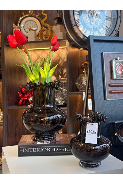 YASAR CONCEPT طقم فازات زجاجية من ليدولانس