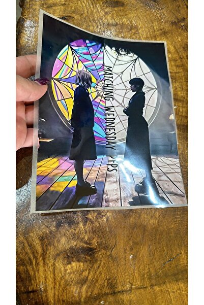 Gönülden Tasarım Εκτύπωση μεταφοράς με σίδερο Wendesday Arma 21x16 εκ.