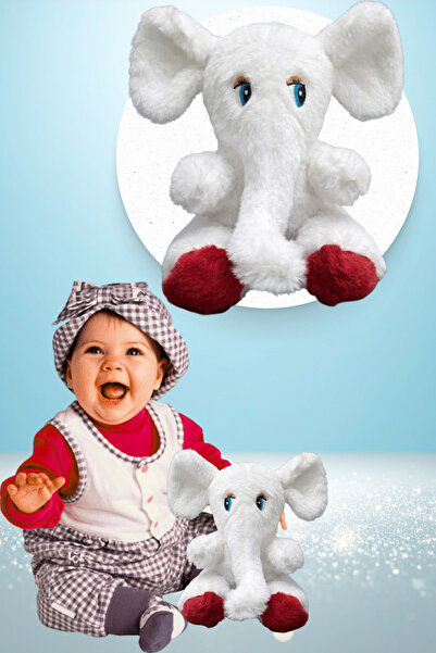 viyolmarketim Plush Baby Elephant Toy 22 cm – Soft Plush Sleeping Companion –...