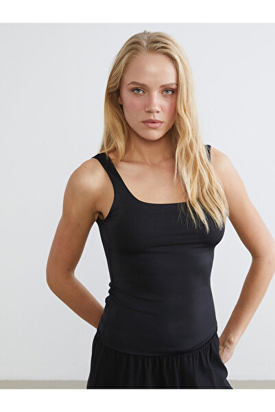 LC Waikiki Özmarka New Season U-Neck Women's Tank Top