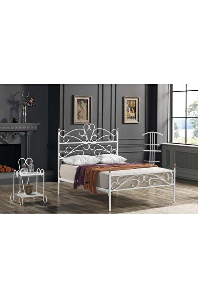 Mobilya Dükkanım Bergama Metal Karyola 150x200 ARM087