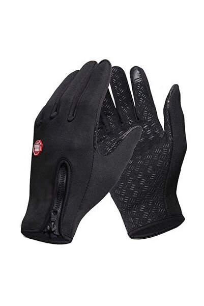 ARDSU Rüzgar Geçirmez Dokunmatik Kaymaz Bisiklet Motorsiklet Eldiveni