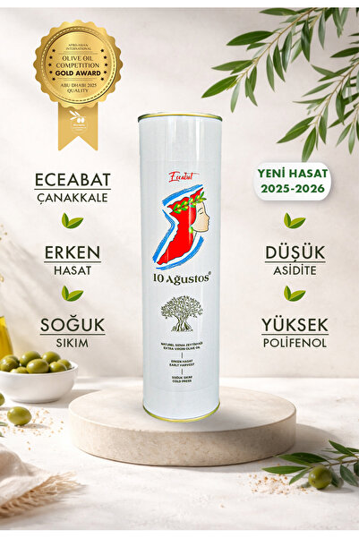 10 Ağustos Natürel Sızma Zeytinyağı 750ml