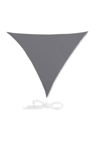 Relaxdays copertină parasolar, cu protecție UV, gri, 4x4x4 m, 10026364