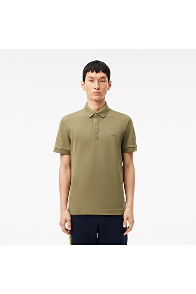 Lacoste قميص بولو باريسي مطاطي بقصّة عادية - PH5522-00-BMY