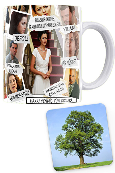 remonz Unutulmaz Dizi Karakterleri Serisi Ferhunde Baskılı %100 Porselen Kupa...