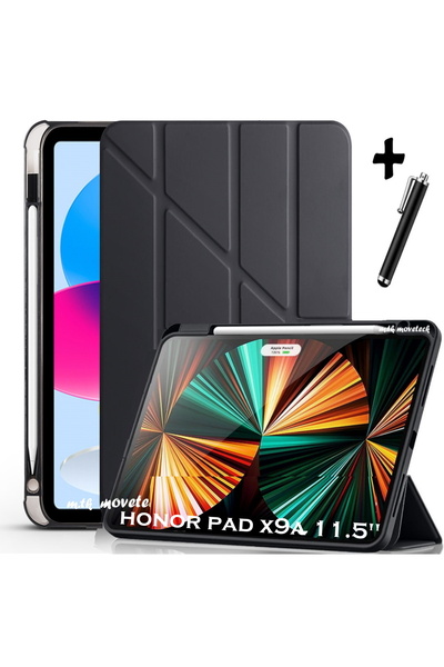 m.tk moveteck Honor Pad X9a 11.5 inç Kılıf Kalem Bölmeli Katlanabilir Standlı...