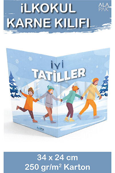 Alapak Karne Kılıfı - Aile Temalı Karne Dosyası (1 Adet)