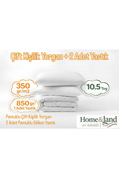 home&lands Double Quilt + 2 Pillow Set