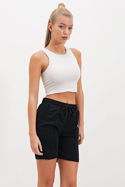 HAKKE Önü Çimalı Bağcıklı ŞORT