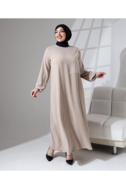 sammdy Büyük Beden Elbise ( Aerobin Kumaş )