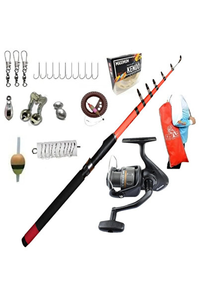 Okuma Revenger Rv-25 Remixon 210cm 10-30gr Lüx Tam Takım Çocuk Olta Takımı Seti