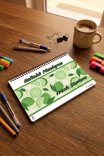 Tieni Blocnotes planificator săptămânal, planificator săptămânal, 14x20cm, A5...