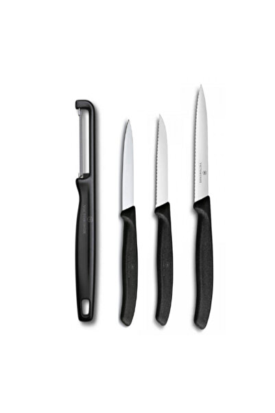 Victorinox Siyah Soyma Seti