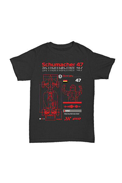 l'eivor تي شيرت مطبوع بتصميم تفاصيل الطيار للجنسين من Formula 1