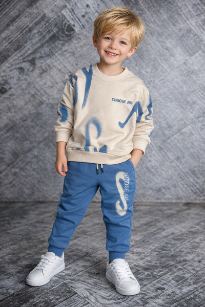 RAPAPA Επιλέξτε Joy Παιδικό Φούτερ και Φούτερ Σετ 1314 M