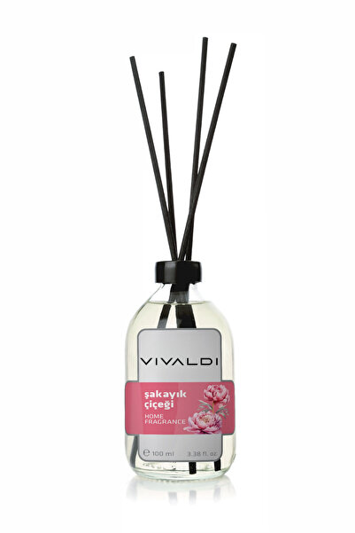 Vivaldi Home Şakayık Çiçeği Çubuklu Oda Kokusu 100 ml, Çiçeksi & Zarif Koku, ...