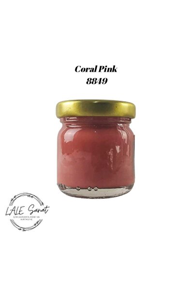 ArtElegant Coral Pink (pembe Mercan) Sıraltı Seramik Ve Çini Boyası