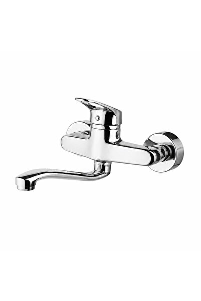 Viosa Duvardan Aplike Döner Borulu Mutfak Eviye Bataryası 5 Yıl Garantili