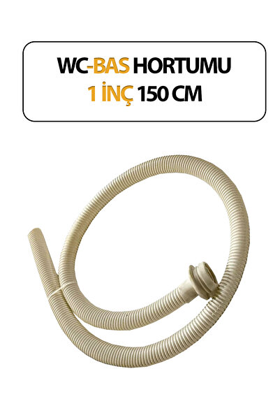 Trendhouse Lavabo Pis Su Hortumu Opak Spiral 2 Metre