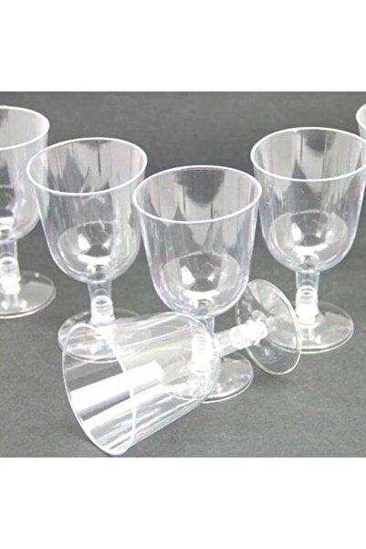 Parti Dükkanım Şeffaf Sert Plastik Kadeh/Lohusa Bardak 6 Adet