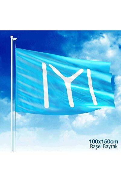 Asilmeydan Osmanlı Kayı Boyu IYI Sancak Bayrak Raşel Kumaş100x150 cm