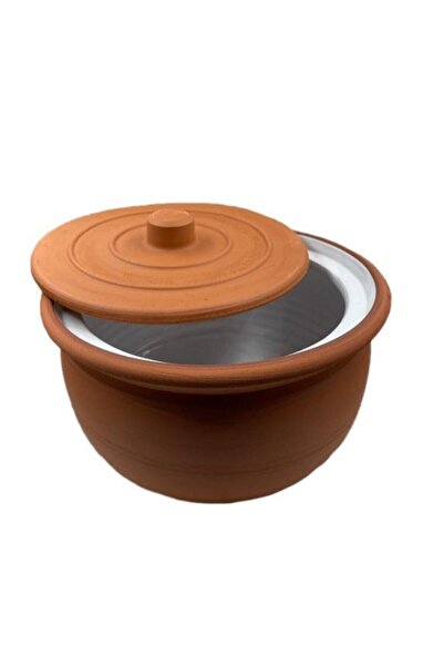 Hediye Bizden Toprak El Yapımı Sırlı Yoğurtluk Güveç