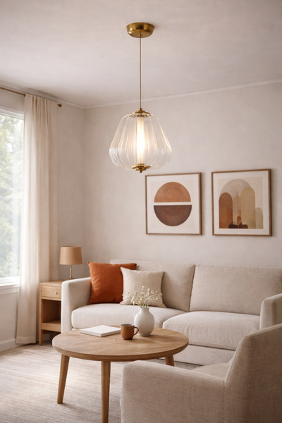 HubRom HOPPS 8021-02-FR Πολυέλαιος LED αντίκα 23x70 cm 18W