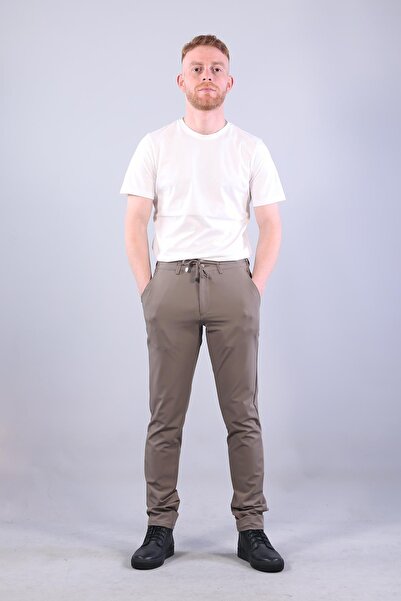 Mckanzie 9001 ελαστικό ύφασμα Παντελόνι με κορδόνι στη μέση