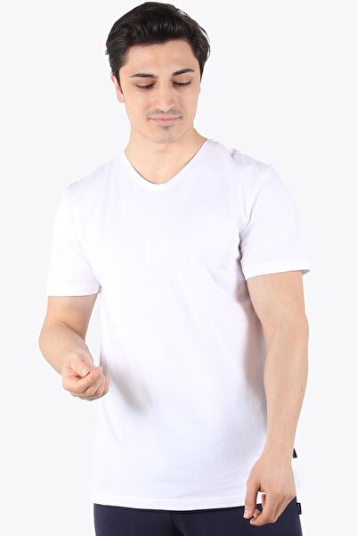 Mckanzie Μπλουζάκι με λαιμόκοψη σε σχήμα V Basic Single Jersey Regular Fit 2021