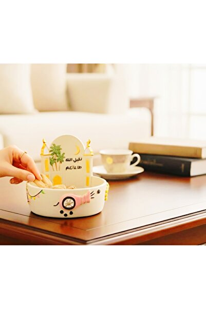 Saudi Arabia مبخرة صغيرة مزخرفة إسلامية اصطناعية رمضانية ووعاء هدايا