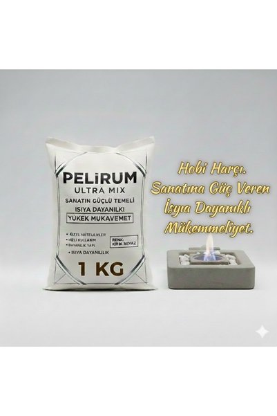 Pelirum Ultra Mix 1 KG Başlangıç Seti - 3 Adet SÜNGERLİ İNCE Zımpara Hediyeli