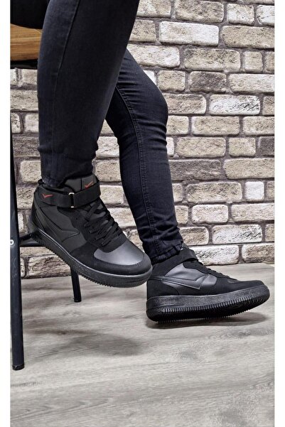 Bukond Half Ankle High Top Men's Basketball Casual Casual Sports Shoes Sneaker