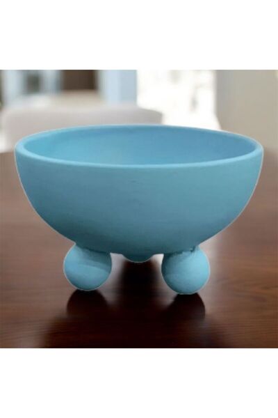 By Ari Ev Dekorasyon Vază rotundă din ceramică în stil nordic VZ322-6