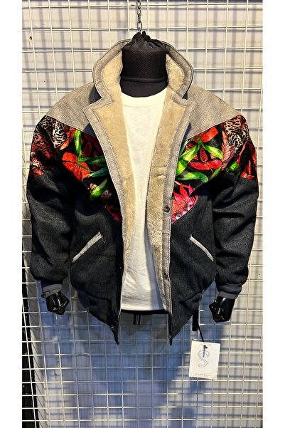 AZTEK VİNTAGE kürklü Unisex mont