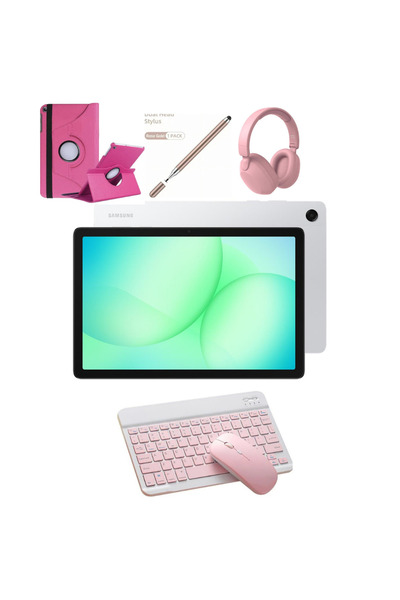 Samsung Galaxy Tab A9 Plus sm_x210 11 inç 8gb 256gb tablet +kılıf+klavye+mous...
