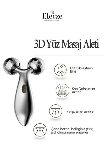 Elecze cosmetıcs Profesyonel 3D Yüz Masaj Aleti – Toparlayıcı ve Lifting Etkili