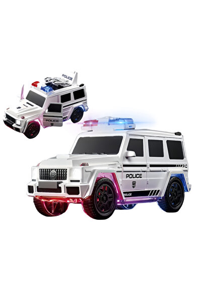 SergadiOnline.ro Αστυνομικό αυτοκίνητο για παιδιά - SUV με φώτα και ειδικά εφέ