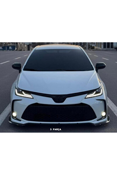 KSF Corolla 2019-25 3 Parça Ön Tampon Eki Lip