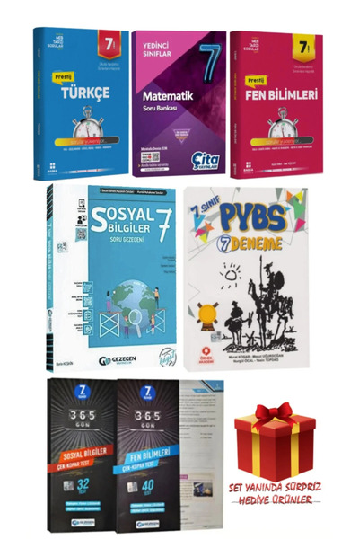 Başka Yayıncılık 7. Sınıf Seti: Türkçe+Matematik+Fen Bilimleri+Sosyal Bilimle...
