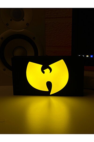 Masa Lambası - Wu-Tang Clan Adaptörlü Dekoratif & Hediyelik Lamba