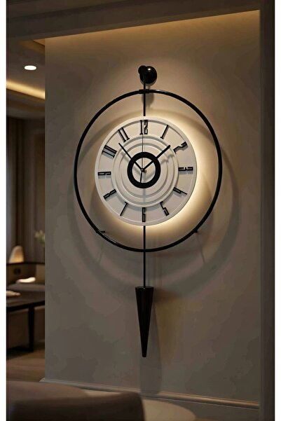 MetaQuartz Aksesuar Masippi Siyah-Beyaz- BlackFred - Pilli Led - Metal Dekora...