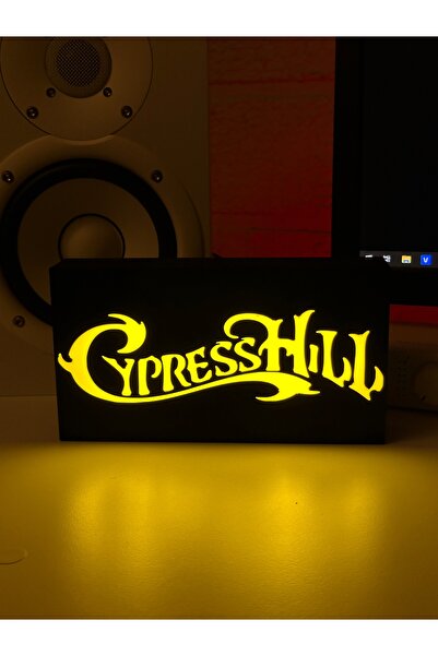 Gişe Arts Masa Lambası - Cypress Hill Adaptörlü Dekoratif & Hediyelik Lamba