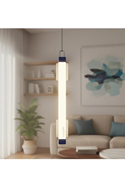 kamptek kamp teknolojisi Ev Balkon Bahçe Duvar Florosan Şarjlı Büyük Boy Lamb...