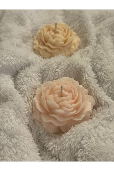 Bernami Pinterest set od 2 peonije svijeće, ružina svijeća