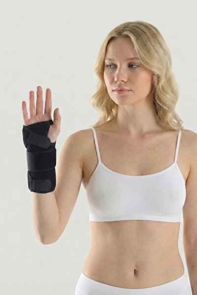 POLİMED Çift Taraflı El Bilek Ateli | Sağ & Sol Uyumlu Ortopedik Destek , Bil...
