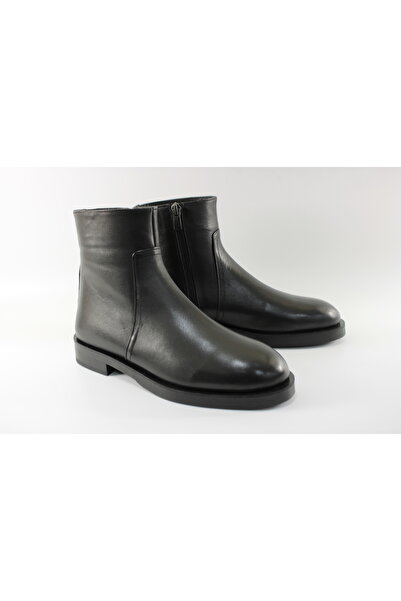 evva shoes حذاء مسطح من الجلد الطبيعي عالي الجودة