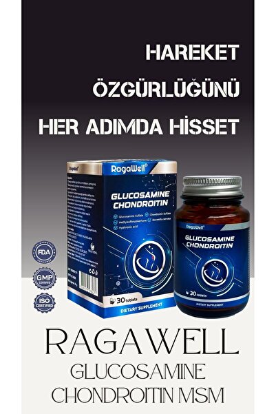 RAGAWELL GLUCOSAMINE CHONDROITIN MSM 30 TABLET